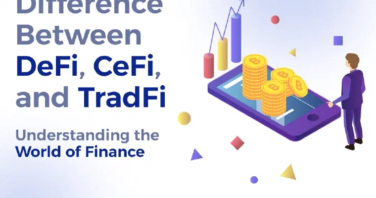 Understanding The World of Finance: Difference Between DeFi, CeFi, and TradFi image