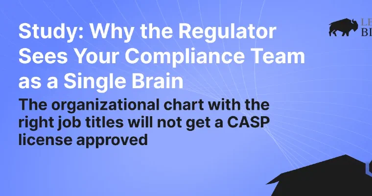 Study: Why the Regulator Sees Your Compliance Team as a Single Brain image